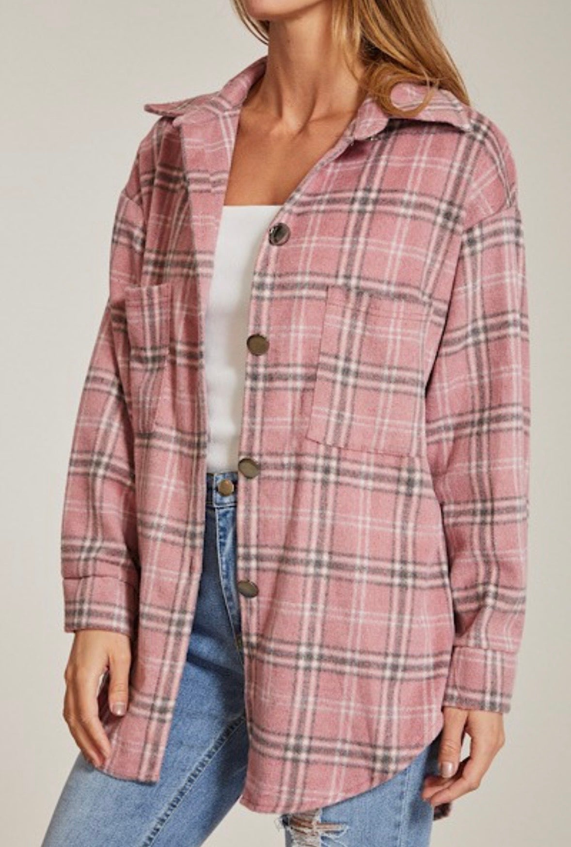 Plaid Flannel Jacket