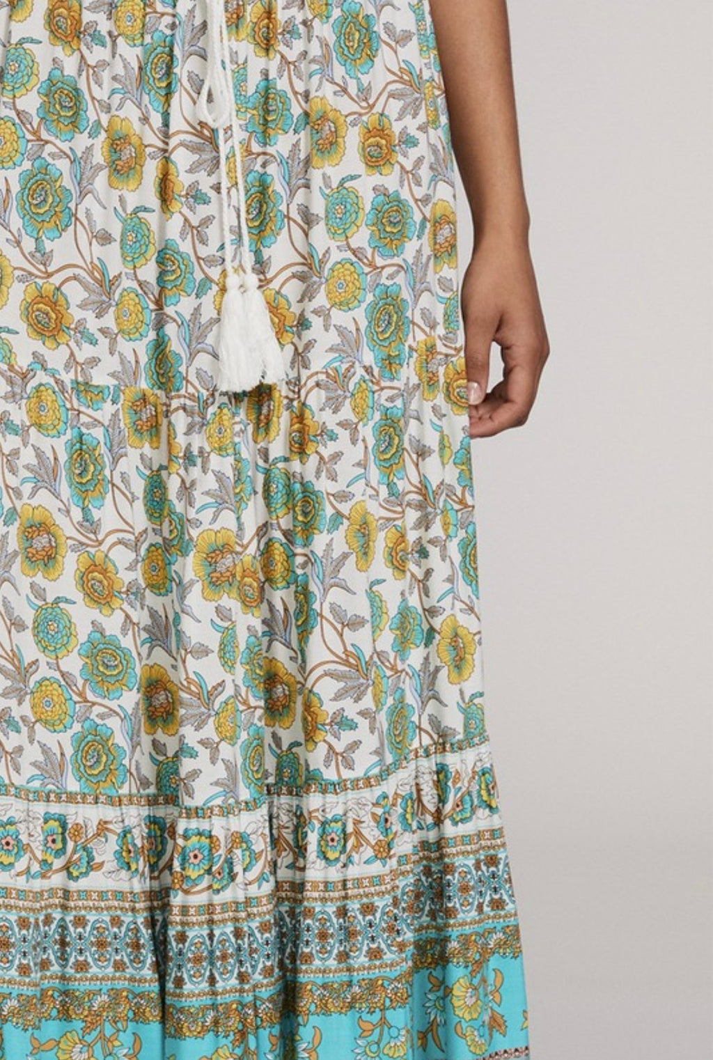 Printed Maxi Skirt