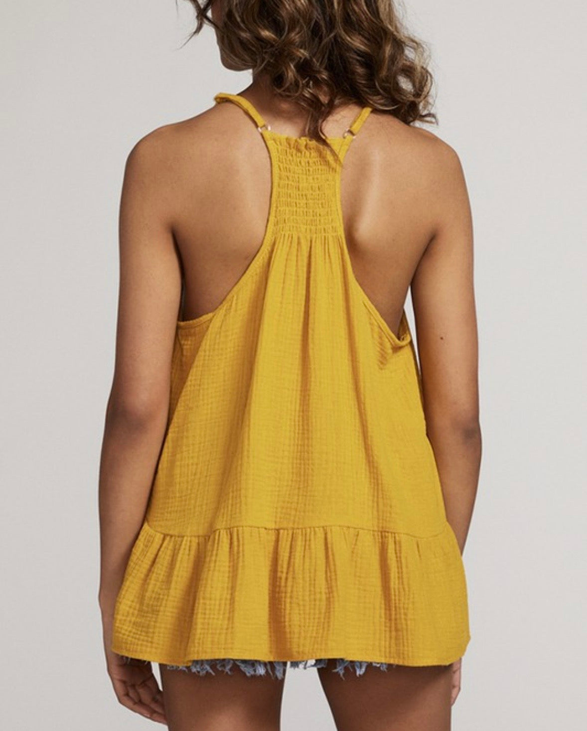Smocked Yoke Tank