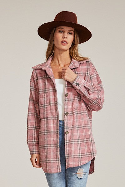 Plaid Flannel Jacket