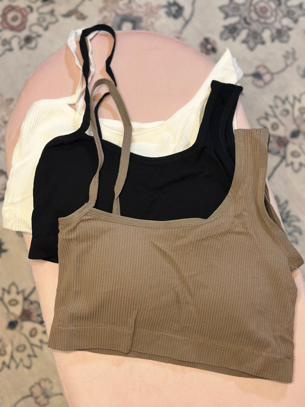One Shoulder Bralette Tank