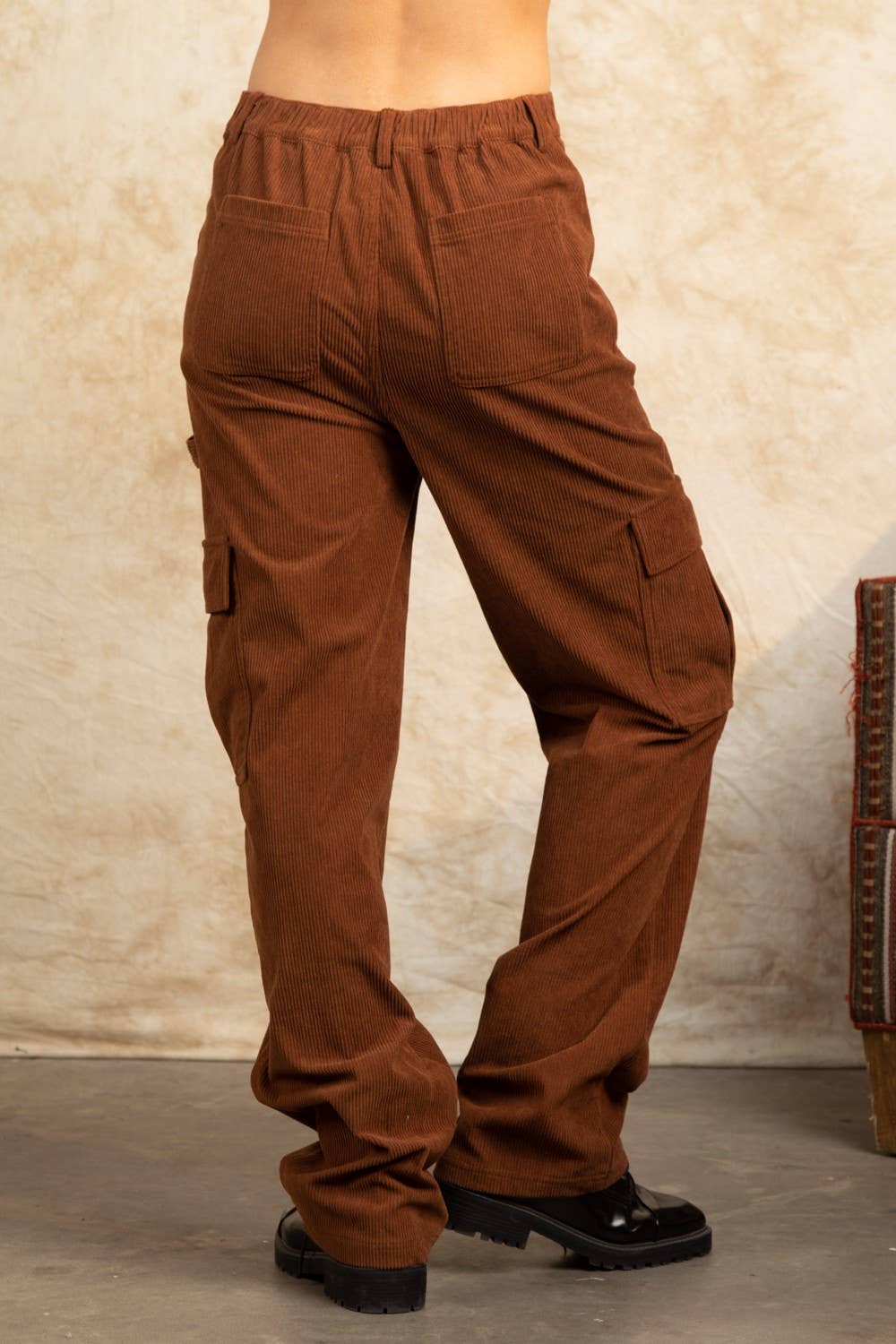 Corduroy Carpenter Cargo Pants