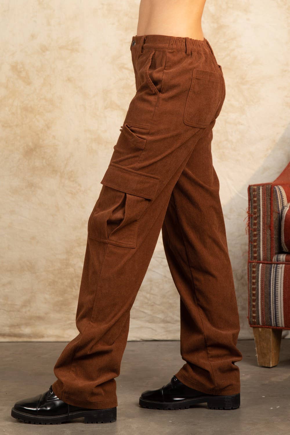 Corduroy Carpenter Cargo Pants